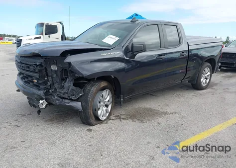 2023 Chevrolet Silverado 1500 2Wd Standard Bed Custom from USA, damaged, VIN 1GCRABEK6PZ139808